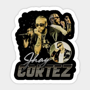 Jhay Cortez Vintage Sticker